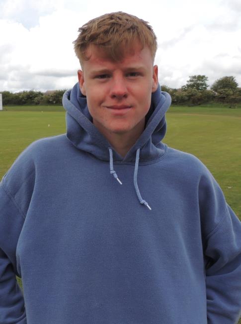 Harry Nicholas - grafted for an important 58 runs for Herbie Harry Nicholas - grafted for an important 58 runs for Herbie